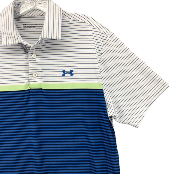 🚨EUC Under Armour Short Sleeve Golf Polo HEATGEAR! - Picture 4 of 13